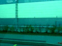 Milf Secretary Takes Double Cock Pounding In Driving Taxi Van