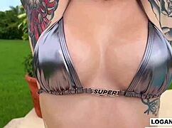 whoa tattd stepsis valerica steele squirts wild riding logan xander's cock 😩💦👣