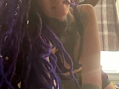 emo teen slut learns from black bull's monster cock in rough doggystyle domination lesson