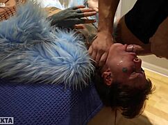stepsister lights up knowing stepbrother will rip clothes and fuck her hard on bedroom bed