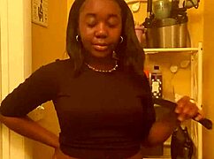 Watch Female Rapper's Nude Morning Routine Unfold
