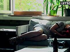 daphne klyde sneaks off with receptionist for secret fun