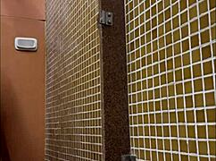 Spying Big Black Cock In Brazilian Gym Shower