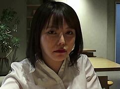 Pretty Japanese OL Teases Colleague with Hotel Blowjob Service
