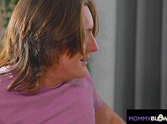 our tv sucks but my asian stepmom's sloppy blowjob on my cock rocks