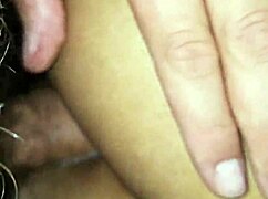 Neighbor's virgin ass breaks under my thick cock pounding