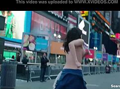 lina esco frees her sexy nipples in 2014 movie!