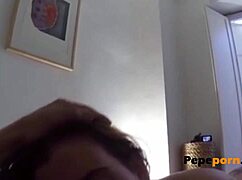 Voyeur spies on amateur european spanish couple's wild hidden fuck!