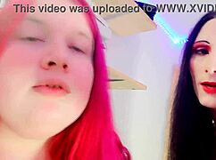 Kneel and taste our oiled tranny cocks in steamy pov