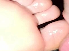 i crave sucking my girlfriend's toes every night