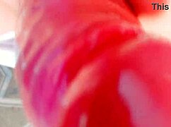 Kneel and taste our oiled tranny cocks in steamy pov