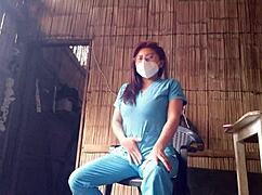 My Burning Sex Desire Forces Nurse Masturbation After Shift