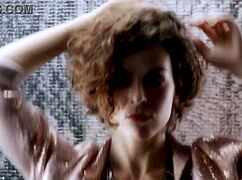 sweet swedish babes in bikinis relax on beach with chill music