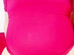 Colombian Latina Stepmom's Giant Cameltoe Rides Shaved Pussy On Stepson