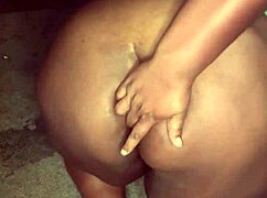 pregnant ebony wife remi fingers her fat pussy and tight virgin asshole