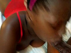 Jhodez1 craves real big fat black monster cock deepthroat sloppy suck swallow mouthful in homemade closeup