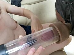 hey which feels better onahole or this shaved 40s housewife pussy creampie her now