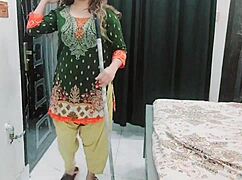 pakistani housewife shares intimate moments with husband at home