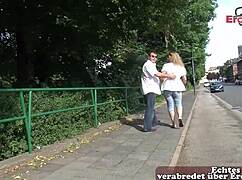 i feel the thrill picking up this skinny german housewife on the street
