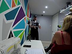 maisie lewis the busty british milf caught shoplifting turns into eager pov slut