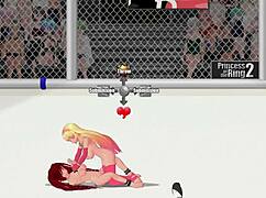 Princess Paris Vs Ember In Epic Lesbian Wrestling Catfight