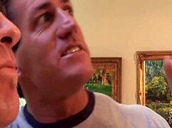 big fake titted milf answers door for rough cowgirl pounding session