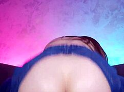 Big Ass Ripped Jeans Cowgirl Creampie Ride