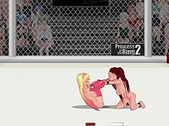 Princess Paris Vs Ember In Epic Lesbian Wrestling Catfight