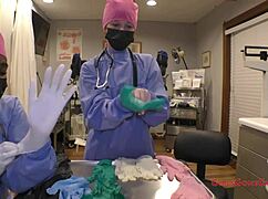 Nurse Stacy Shepard Tests Glove Sizes Types Perfect Gyno Fit