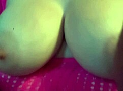 Italian milf artemisia love bounces huge natural tits nipples in hot solo fetish play