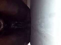 Backroom Casting Features Big Titty Round Ass Ebony Milf Fucking Hard Backstage