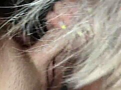 she's a barefoot milf in garage i finger her panties off then fuck soles till he cums