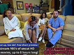 Genesis Endures First Gyno Exam with Pussy Spreading and Humiliation!