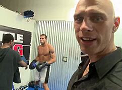 after losin fight he pounds bbw lilith doggystyle cum mouth