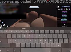 Gringa Fucked Hard in Roblox Sex Game