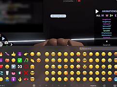 Gringa Fucked Hard in Roblox Sex Game