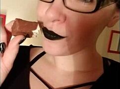 jane judge dominates short-haired glasses slut in private femdom humiliation clips