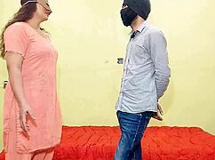 Desi bhabhi screams in doggystyle pounding with dirty hindi moans