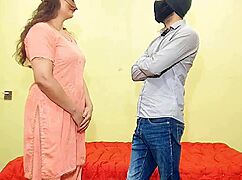Desi bhabhi screams in doggystyle pounding with dirty hindi moans