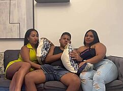 boyfriend sneaks pounding my stepmom in lingerie doggystyle caught