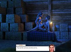 redhead teen rides big tits ranch style on the farm ��🌾🤠