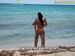 Fucking big booty dirty latina slut who admits her feminist secrets on hidden cam