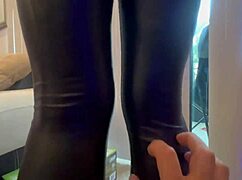 Nacho daddy pounds bubble butt with monster cock in yoga pose