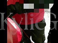 hey delivery guy finally fuck me after tries real app driver trashes housewife pussy