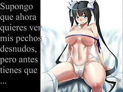 HESTIA TEASES YOU WITH JOI IN SPANISH JERK OFF COMMANDS STEP BY STEP