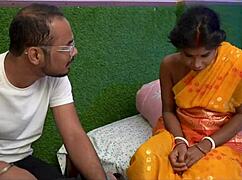 desi wife cries as unlucky husband shares her tight pussy in rough creampie fuck