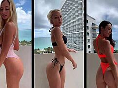 Bikini babes tease relentlessly in Boutinela's hottest compilation vol 6