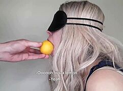 Heart-Pounding Blindfold Tricks Wife Into Swallowing Cum