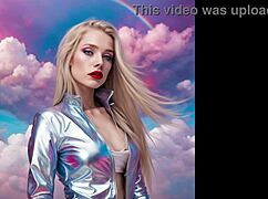 😏 sandy belts out forbidden tunes while craving milf cosplay cock in this pmv parody! 🎶