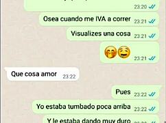 mi novia... uh prueba la leche y dice me encanta en el chat